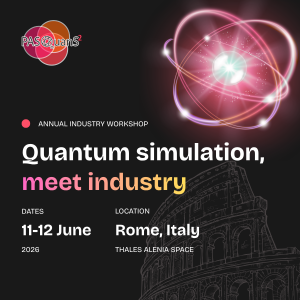 PASQuanS2.1 Industry Workshop – June 2026